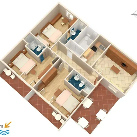 With A Parking Space - 6784 Apartment Makarska